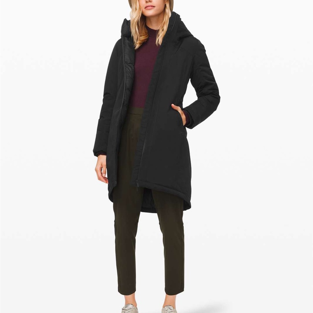 Lululemon Snow Warrior Parka in Black